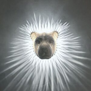 Lion Wall Light