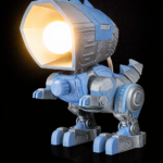 Mecha T-Rex Table Lamp (Copy) (Copy)