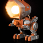 Mecha T-Rex Table Lamp (Copy)